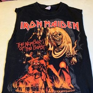 Iron maiden tank top